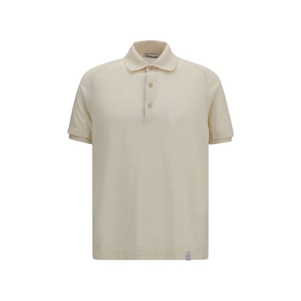Premiata Beige Cotton Polo Men's Shirt